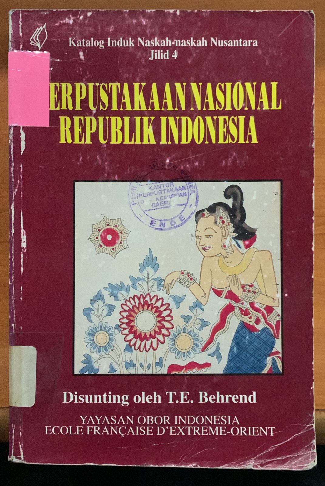 Cover Perpustakaan Nasional Republik Indonesia / Katalog Induk Naskah-Naskah Nusantara Jilid 4