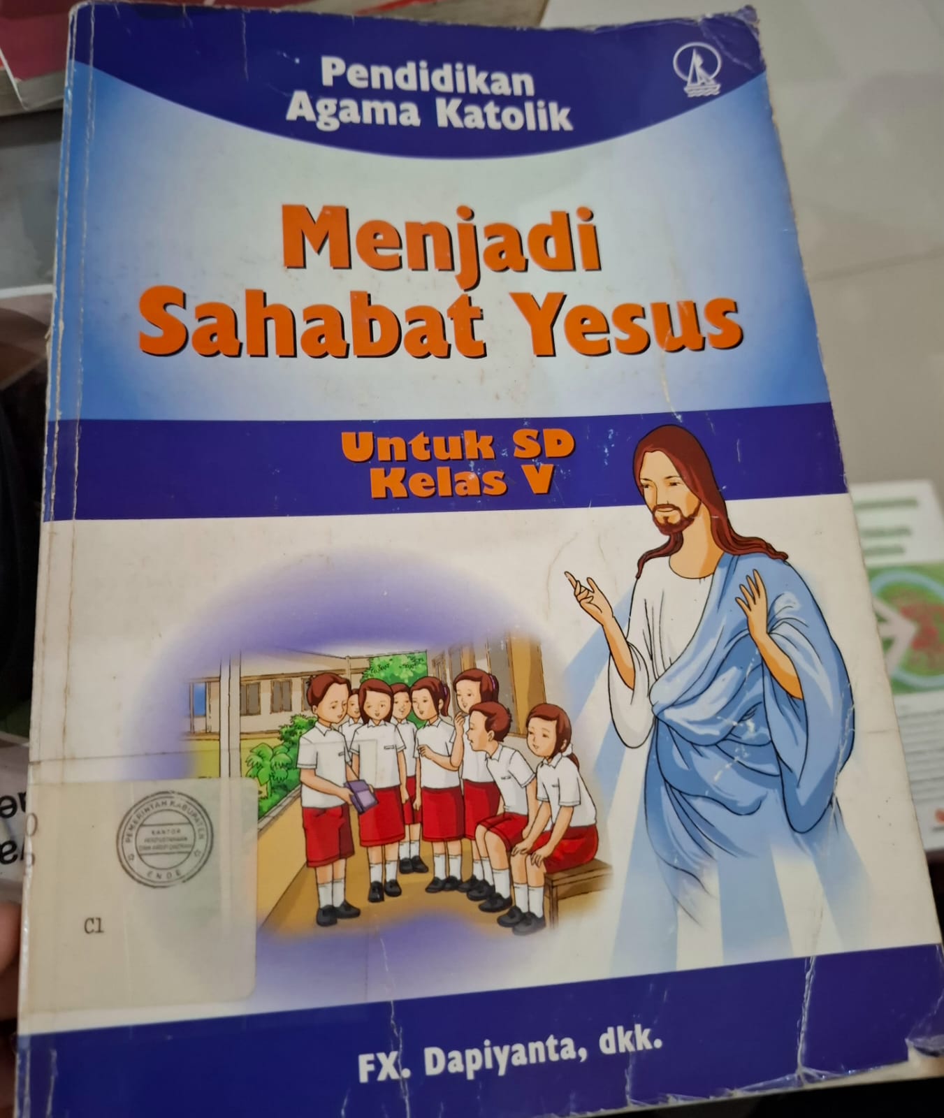 Cover MENJADI SAHABAT YESUS / Dapriyanto,dkk