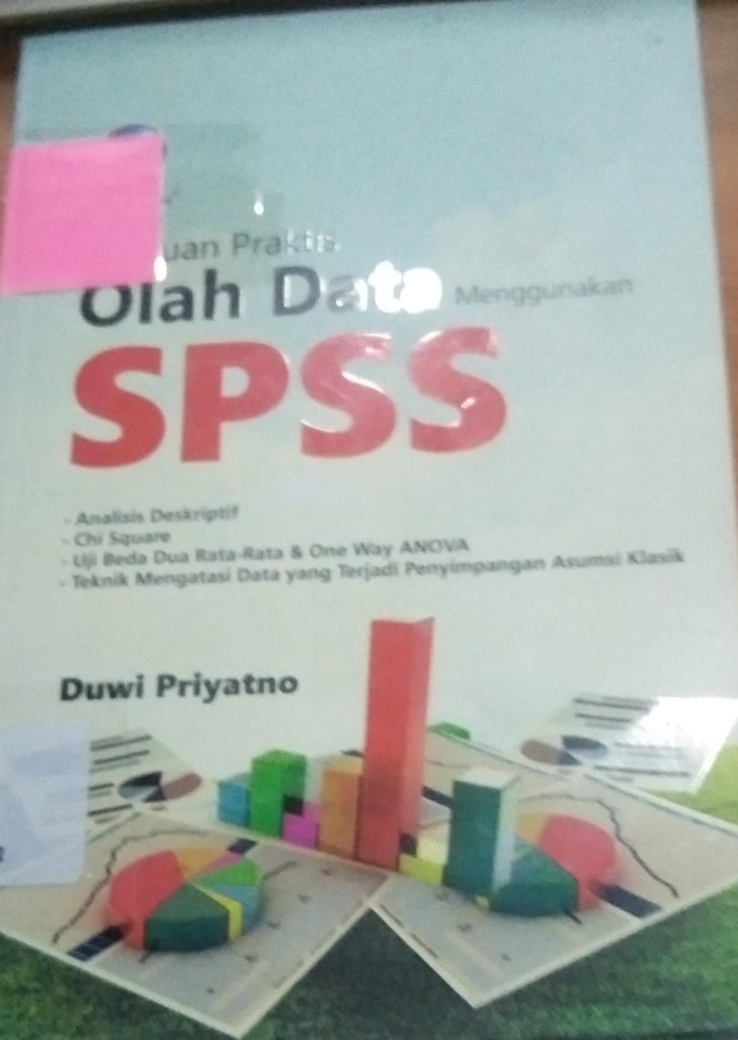 Cover PanduanPraktis Olah Data Menggunakan SPSS :  Duwi Priyanto