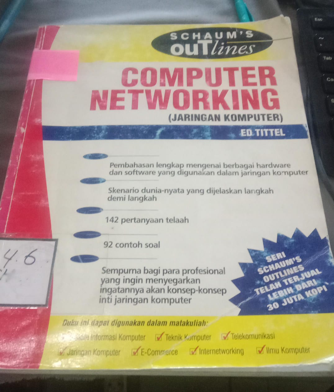 Cover Computer Networking; :  Jaringan Komputer / Schaum's Outline
