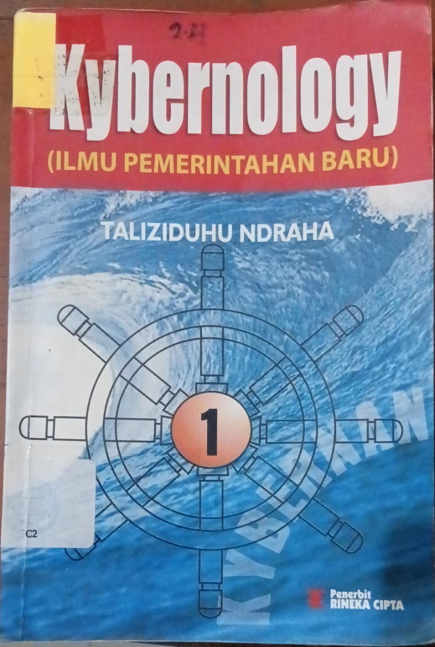 Cover Kybernologi :  Ilmu Pemerintahan Baru / Ndraha, Taliziduhu
