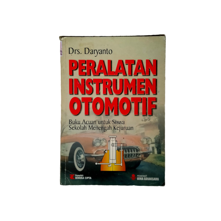 Cover Peralatan Instrumen Otomotif / Daryanto