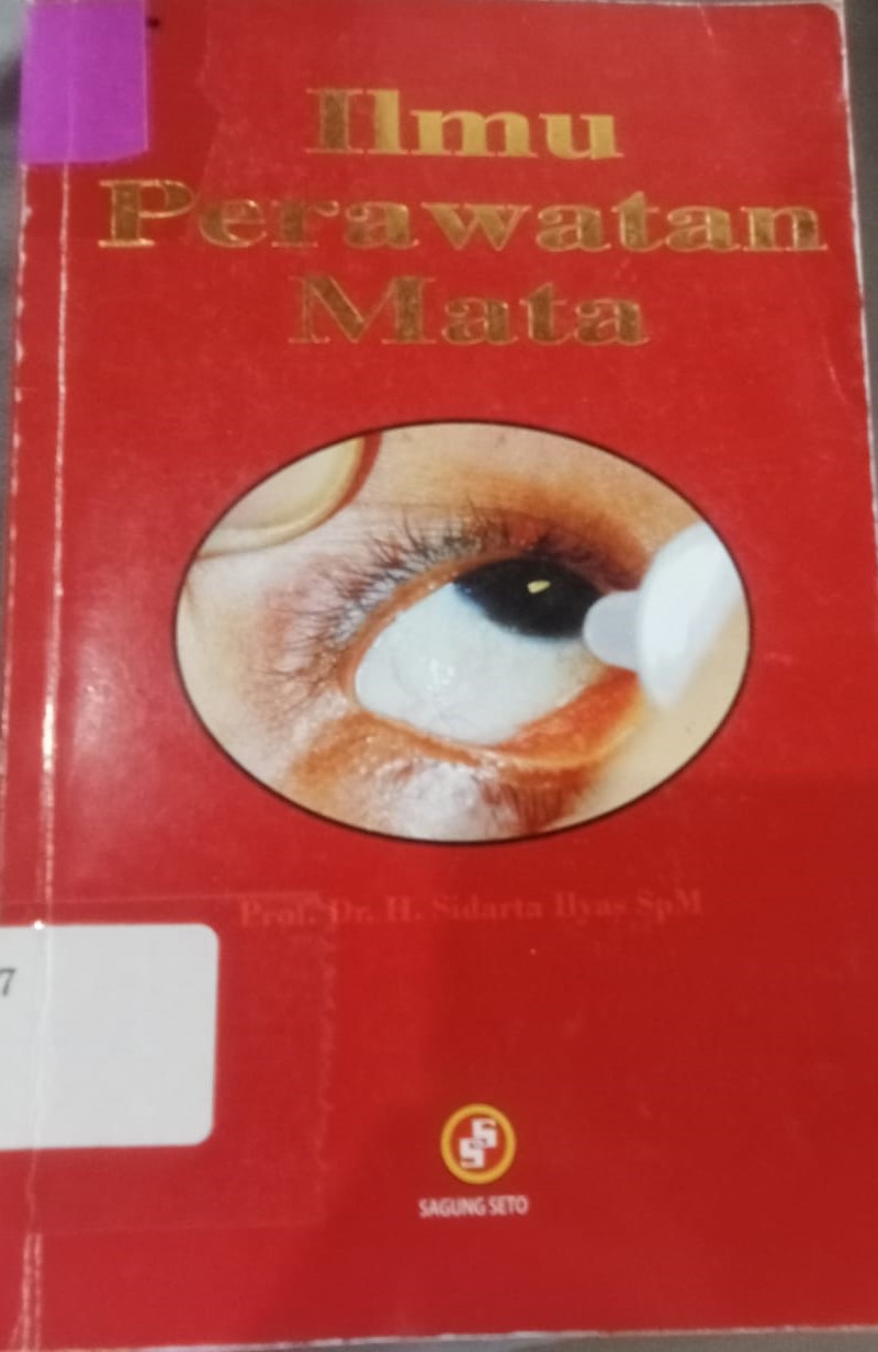 Cover Ilmu Perawatan Mata / Hyas, Sidarta H.