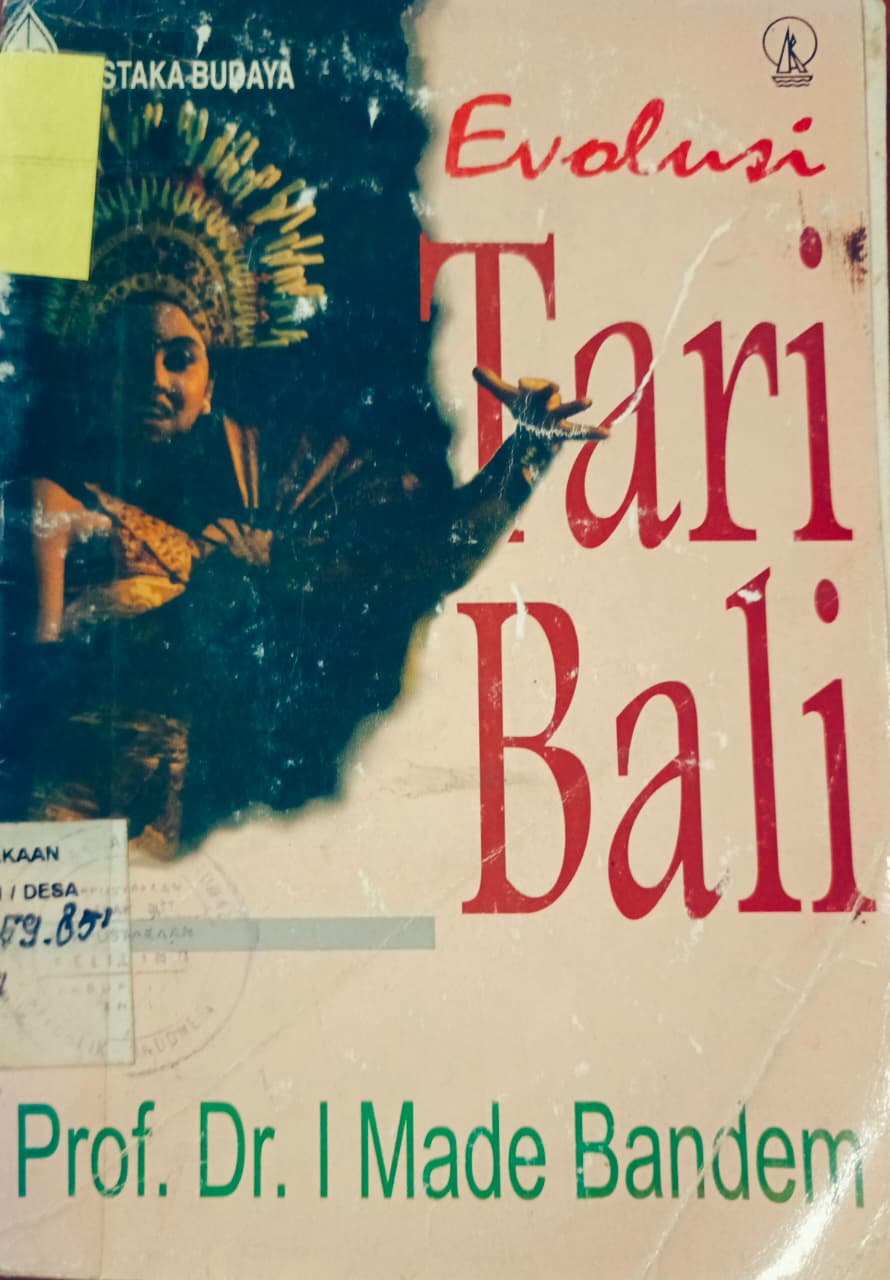 Cover Evolusi Tari Bali / Bandem, I Made