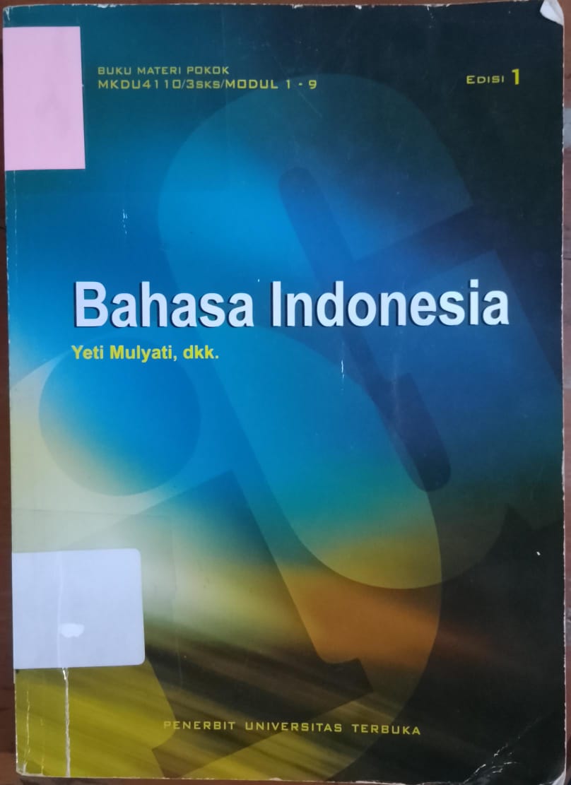 Cover Bahasa indonesia : / Mulyati, Yeti