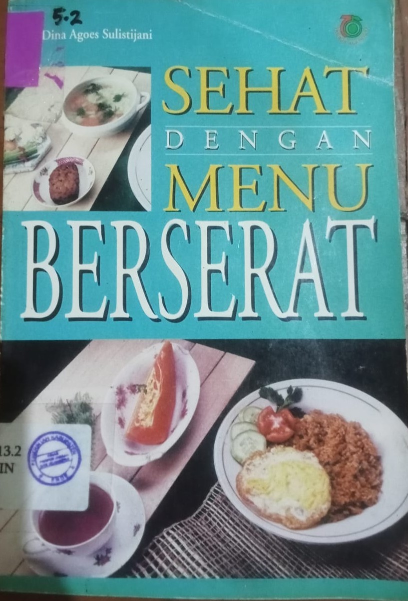 Cover : @b Sehat Dengan Menu Berserat / Sulistijani, Dina Agoies
