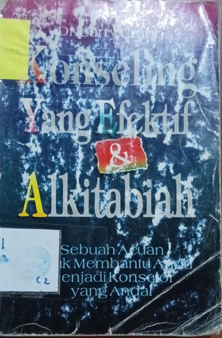 Cover Konseling Yang Efektif Dan Alkitabiiah / Crabb, Larry