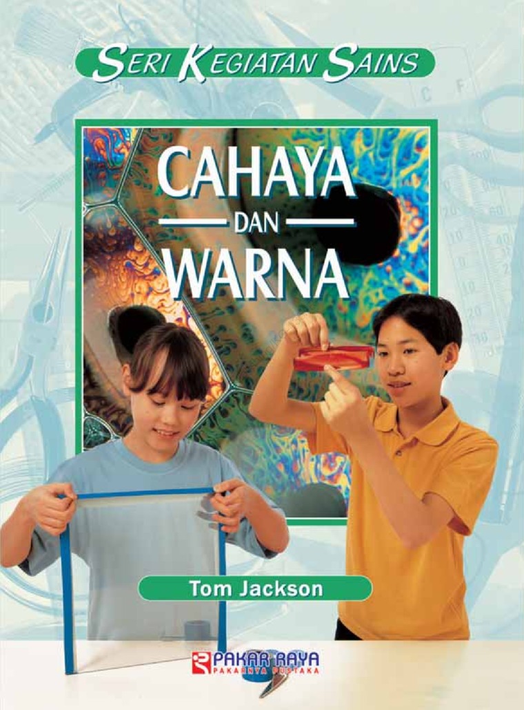Cover Cahaya dan warna :  Jackson, Tom