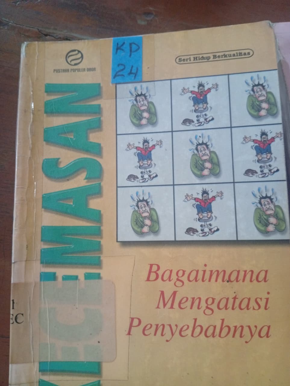 Cover Kecemasan :  Bagaimana Mengatasi Penyebabnya / Ramaiah, Savitri