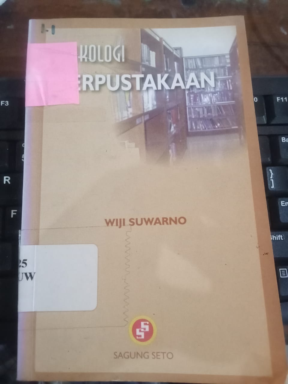 Cover Psikologi Perpustakaan / Suwarno,Wiji