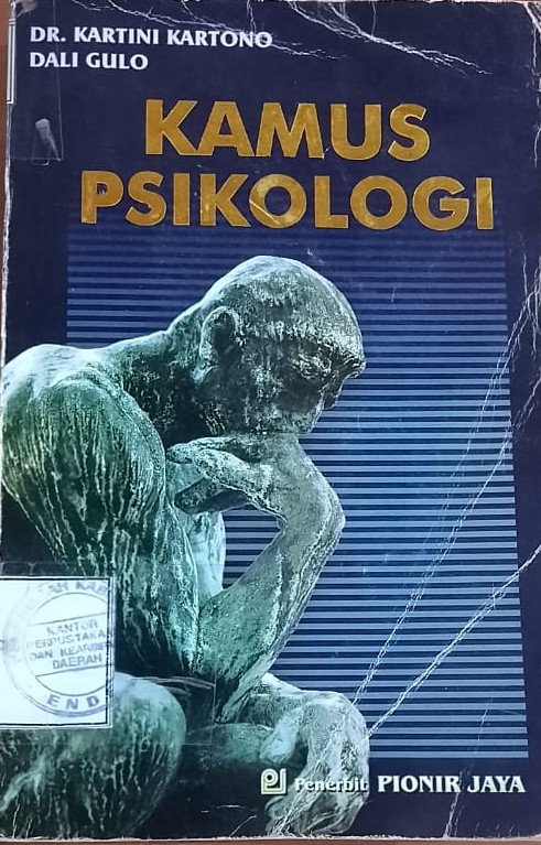 Cover Kamus Psikologi / Kartono Kartini, Dali Gulo