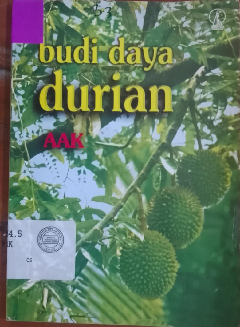 Cover Budi Daya Durian / Aak