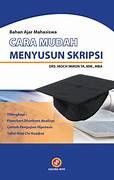 Cover Cara Mudah menyusun skripsi / Imron, Moch