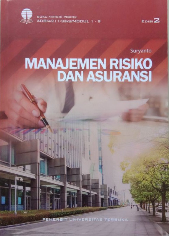 Cover Manajemen Resiko Dan Asuransi / Suryanto
