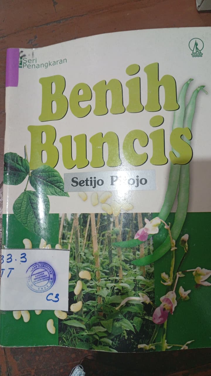 Cover Benih Buncis / Pitojo, Setijo