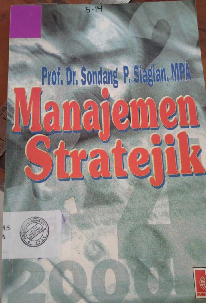 Cover Manajemen Starategi