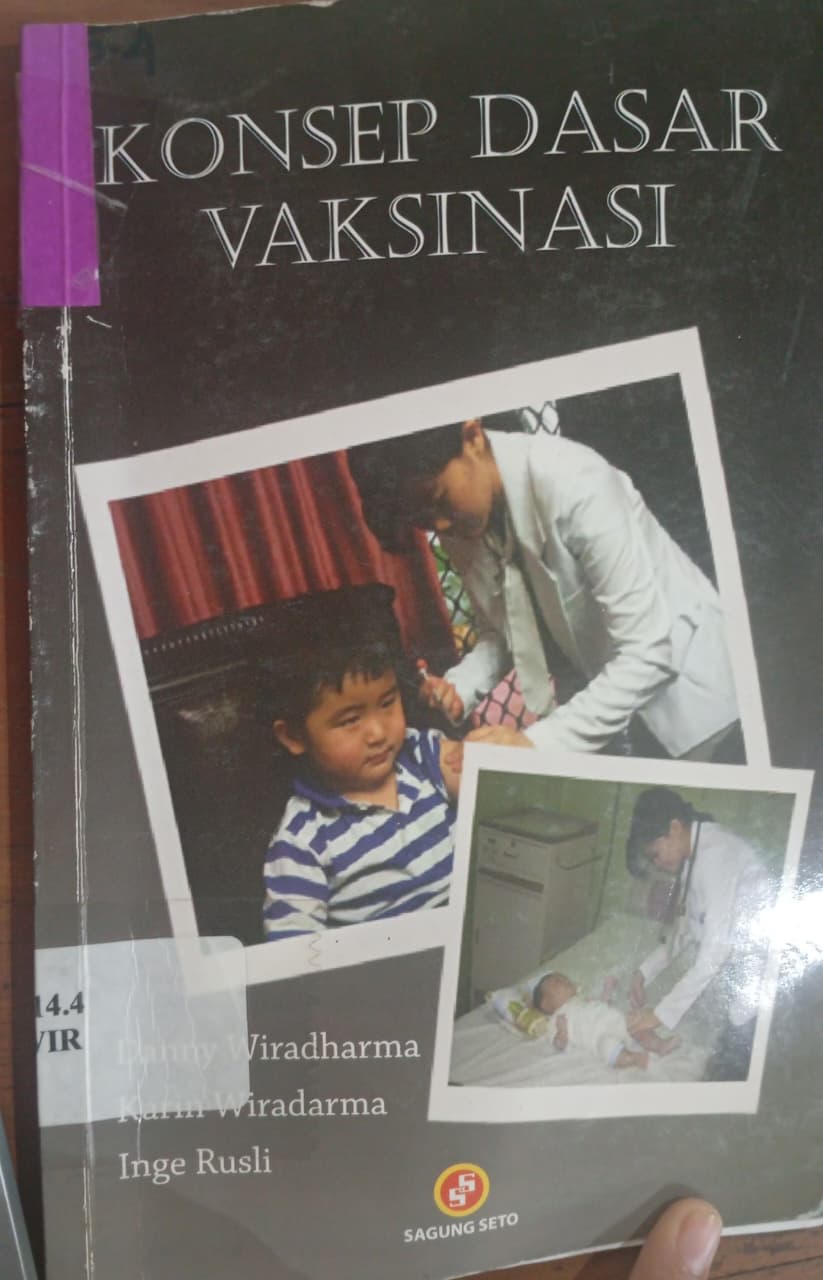 Cover Konsep Dasar Vaksinasi / Wiradharma, Danny