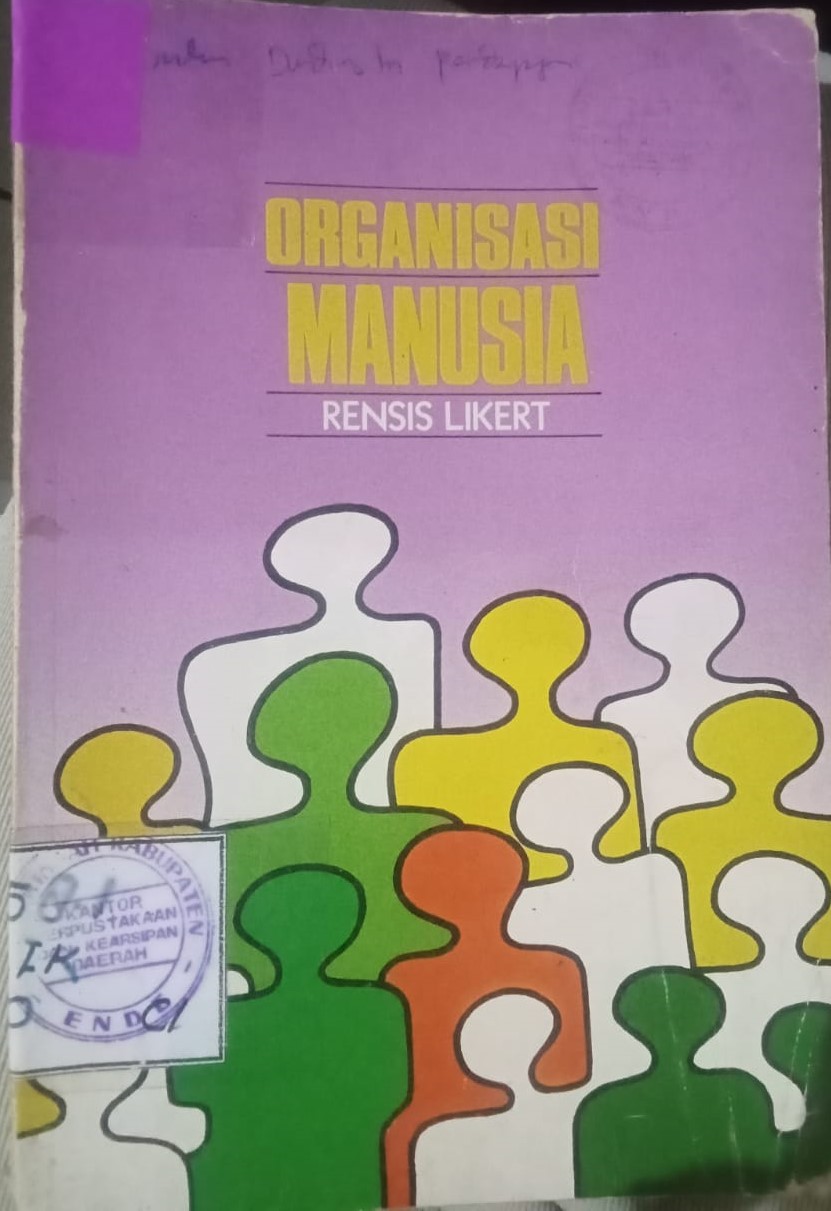Cover Organisasi Manusia :  Nilai dan Manajemen