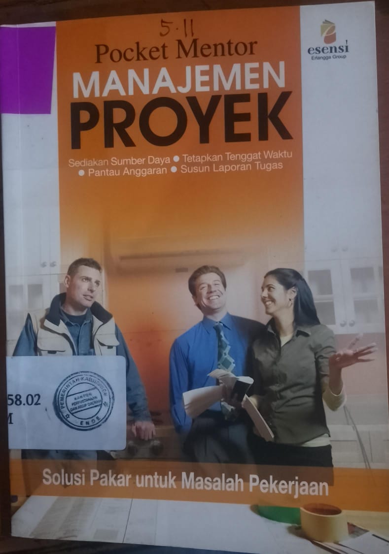 Cover Manajemen Proyek; :  Solusi Pakar Untuk Masalah Pekerjaan