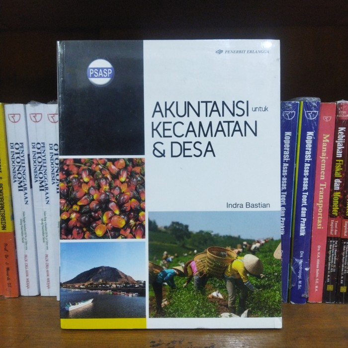 Cover Akutansi Untuk Kecamatan Dan Desa / Indra Bastian