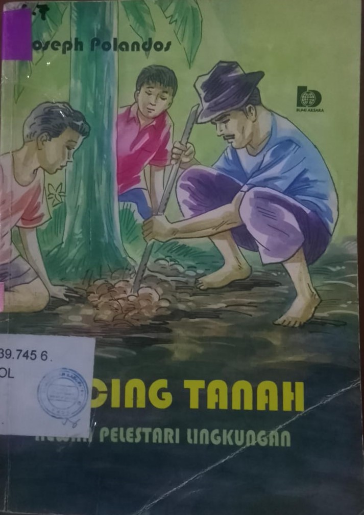 Cover Cacing Tanah :  Hewan Pelestari Lingkungan / Polandos,Yoseph