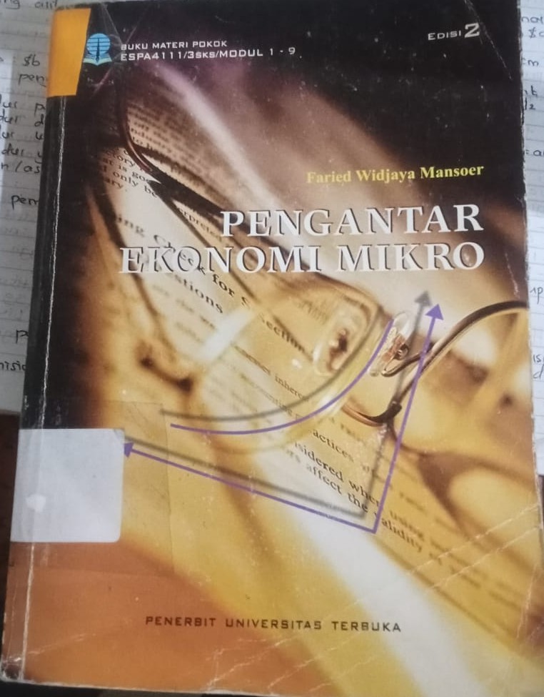 Cover Pengantar Ekonomi Mikro : / Mansoer Widjaya,Faried