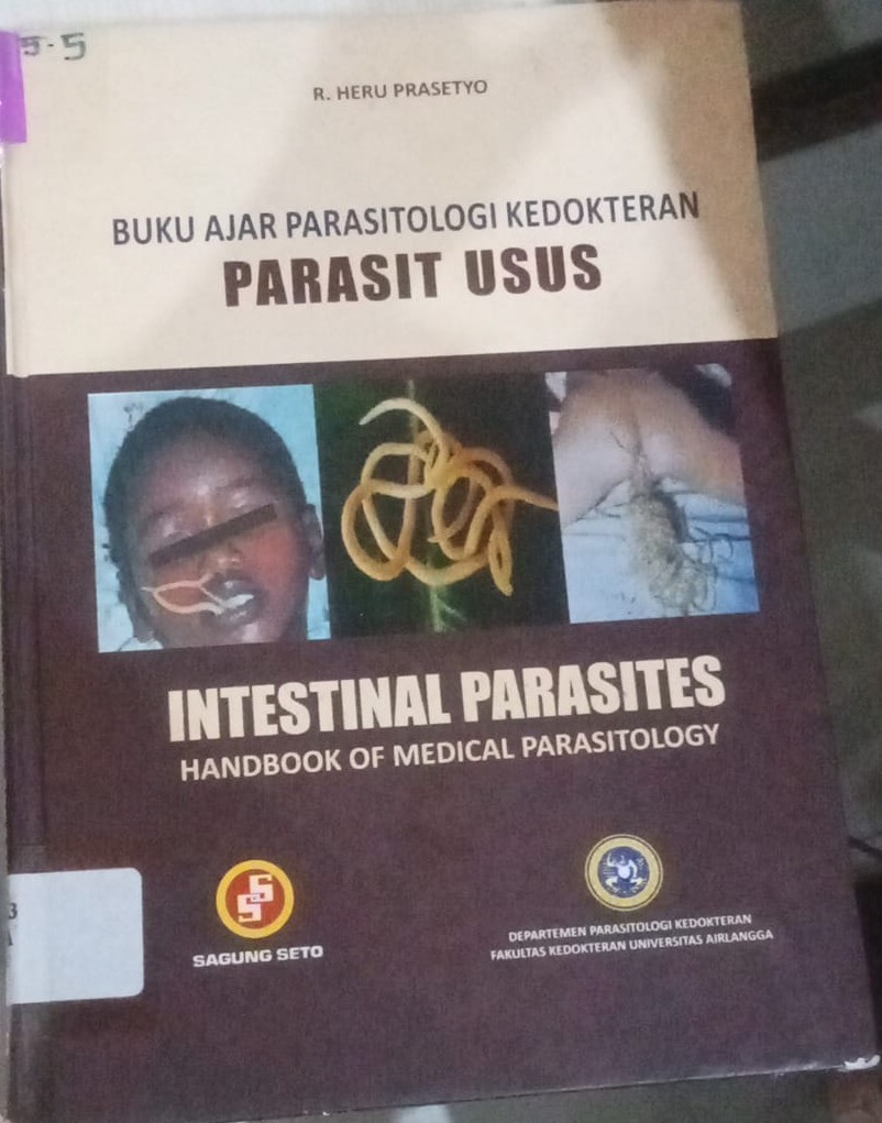 Cover Parasit Usus :  Handbook Of Medical Parasitology Intestinal Parasites / Prasetyo,Heru.R