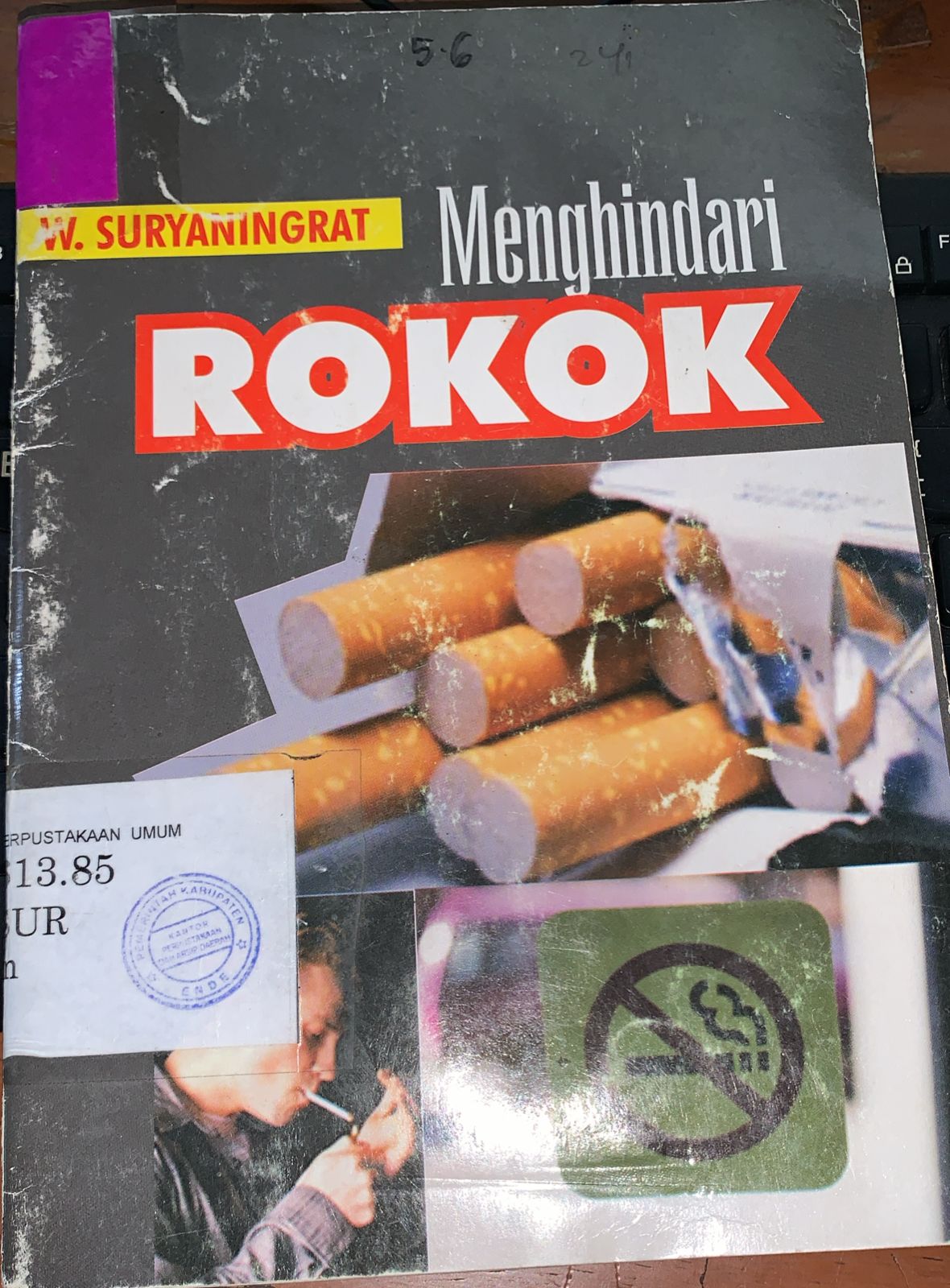 Cover Menghindari Rokok / S Ahmad,Dadan
