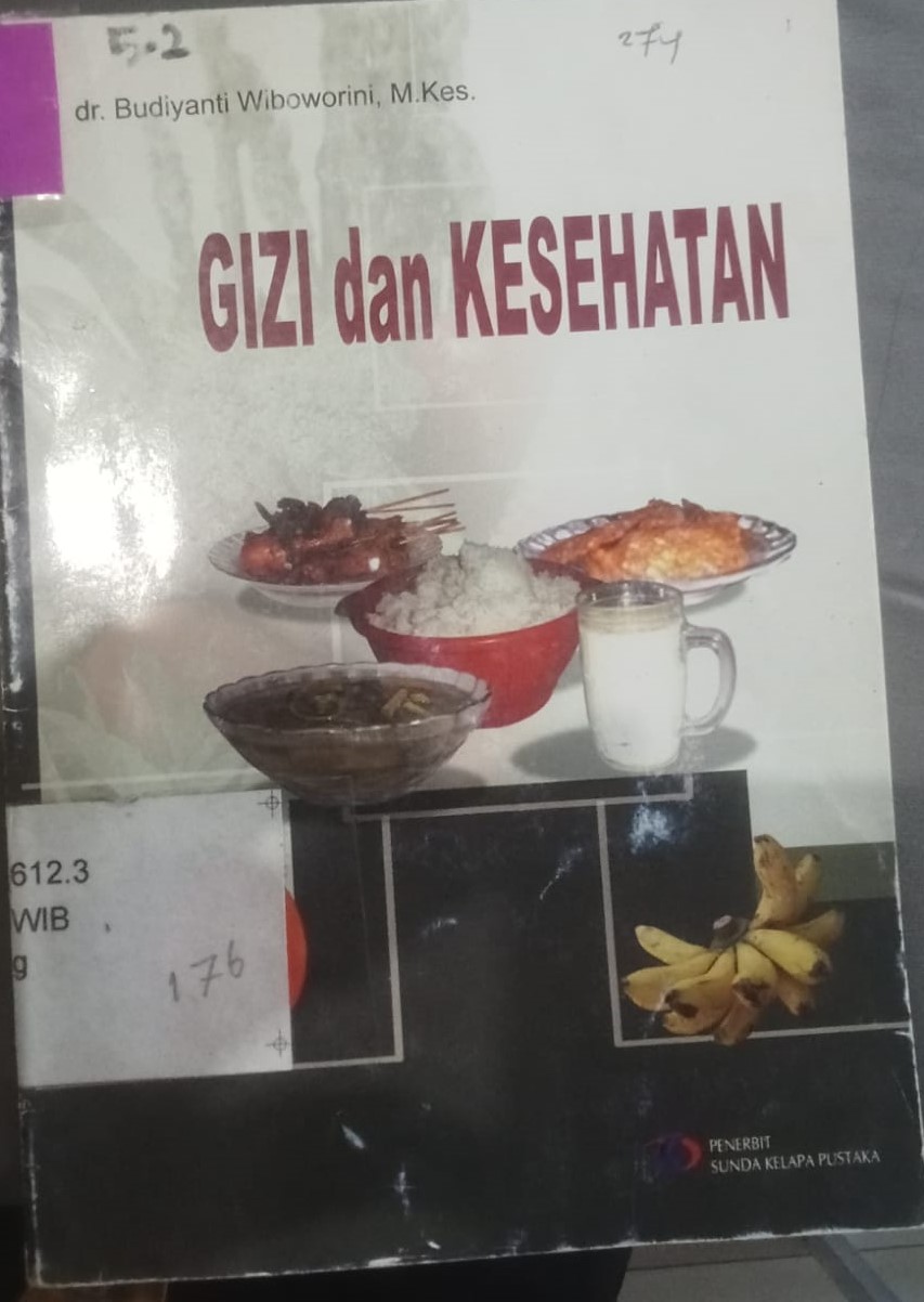 Cover Gizi dan Kesehatan , / Wiboworini,Budiyanti