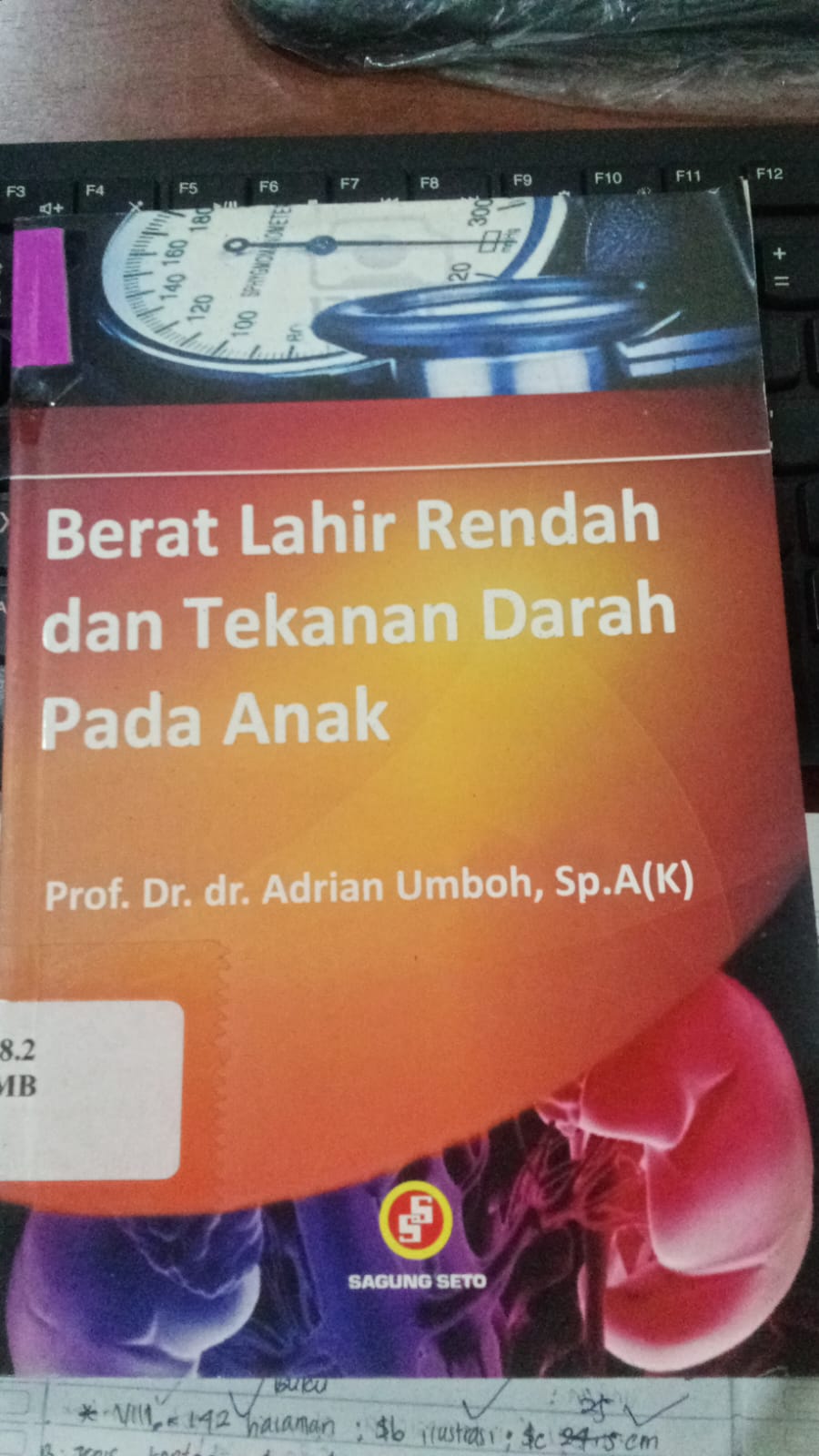 Cover Berat Lahir Rendah Dan Tekanan Darah Pada Anak / Umboh Adrian