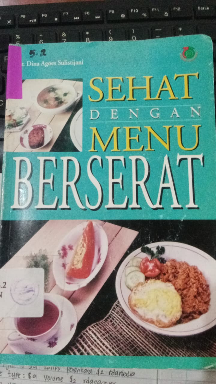Cover Sehat Dengan Menu Berserat / Soelistijani Ageos Dina