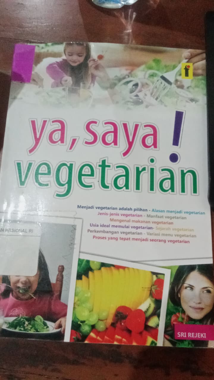 Cover Ya, Saya Vegetarian / Rejeki Sri