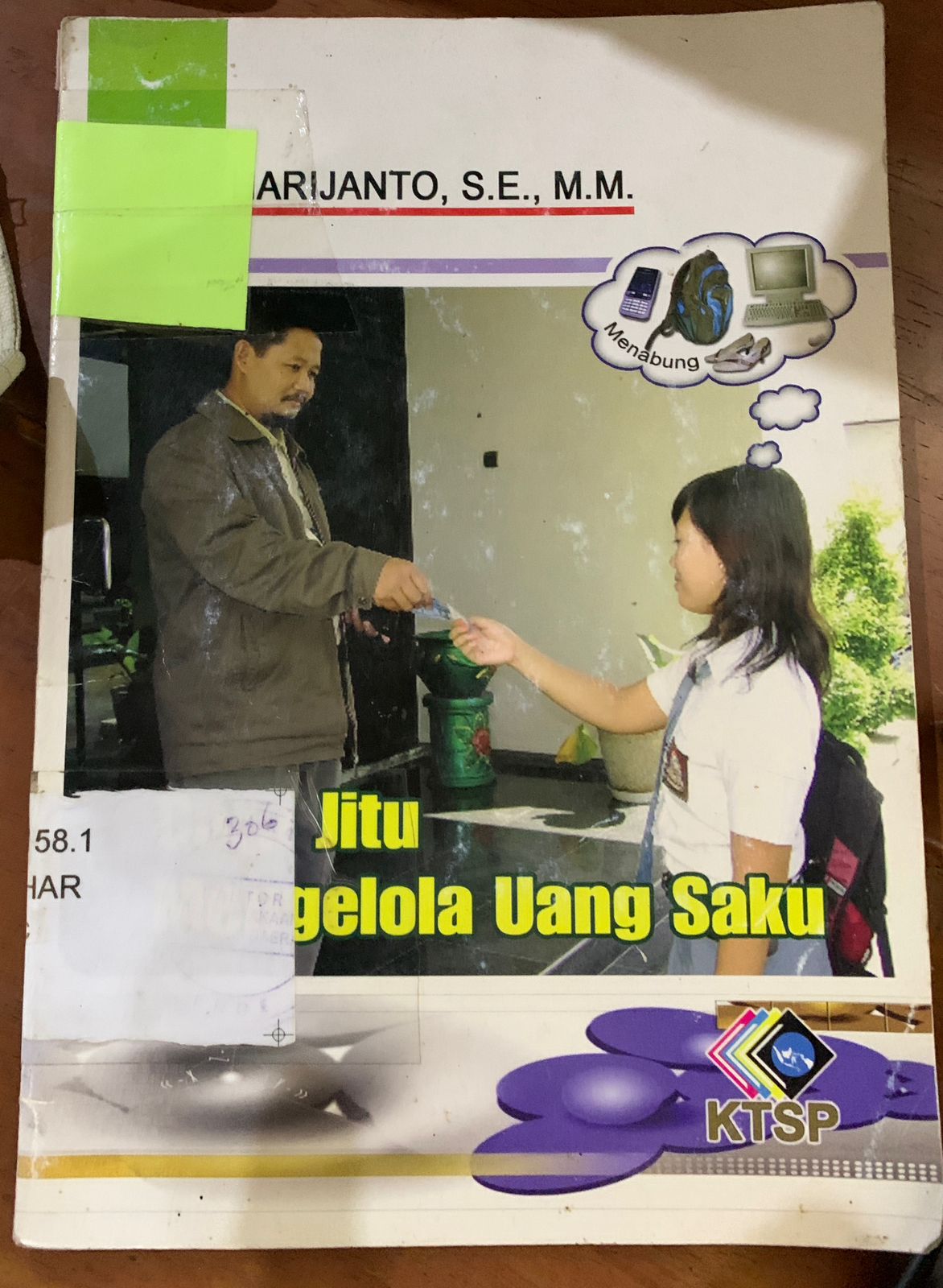 Cover Cara Jitu Mengelola Uang Saku / Harjianto, Chris