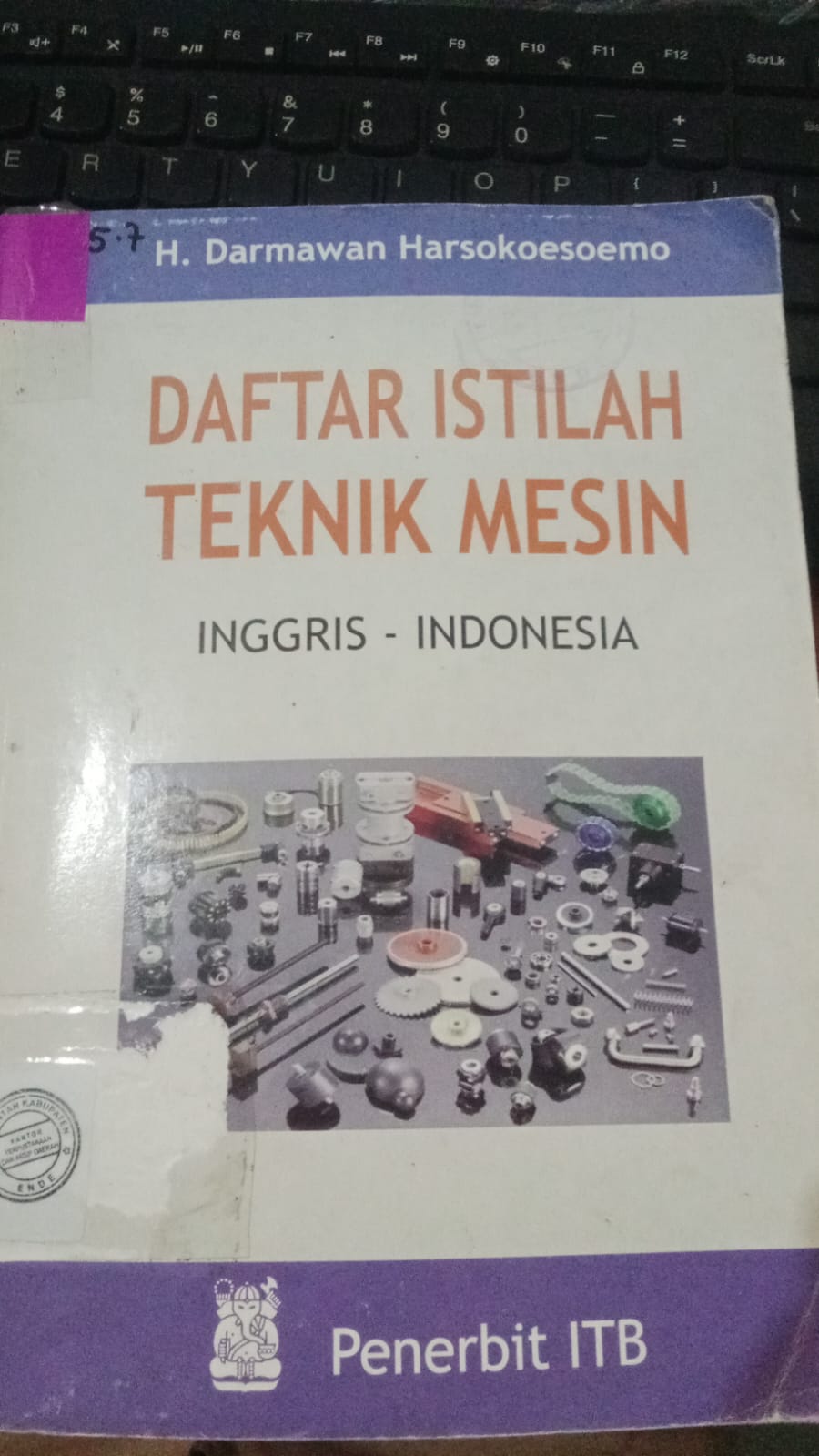 Cover Daftar Istilah Teknik Mesin / Harsokoesoemo Darmawan