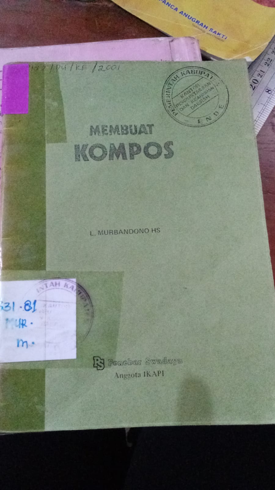 Cover Membuat Kompos / Murbandono
