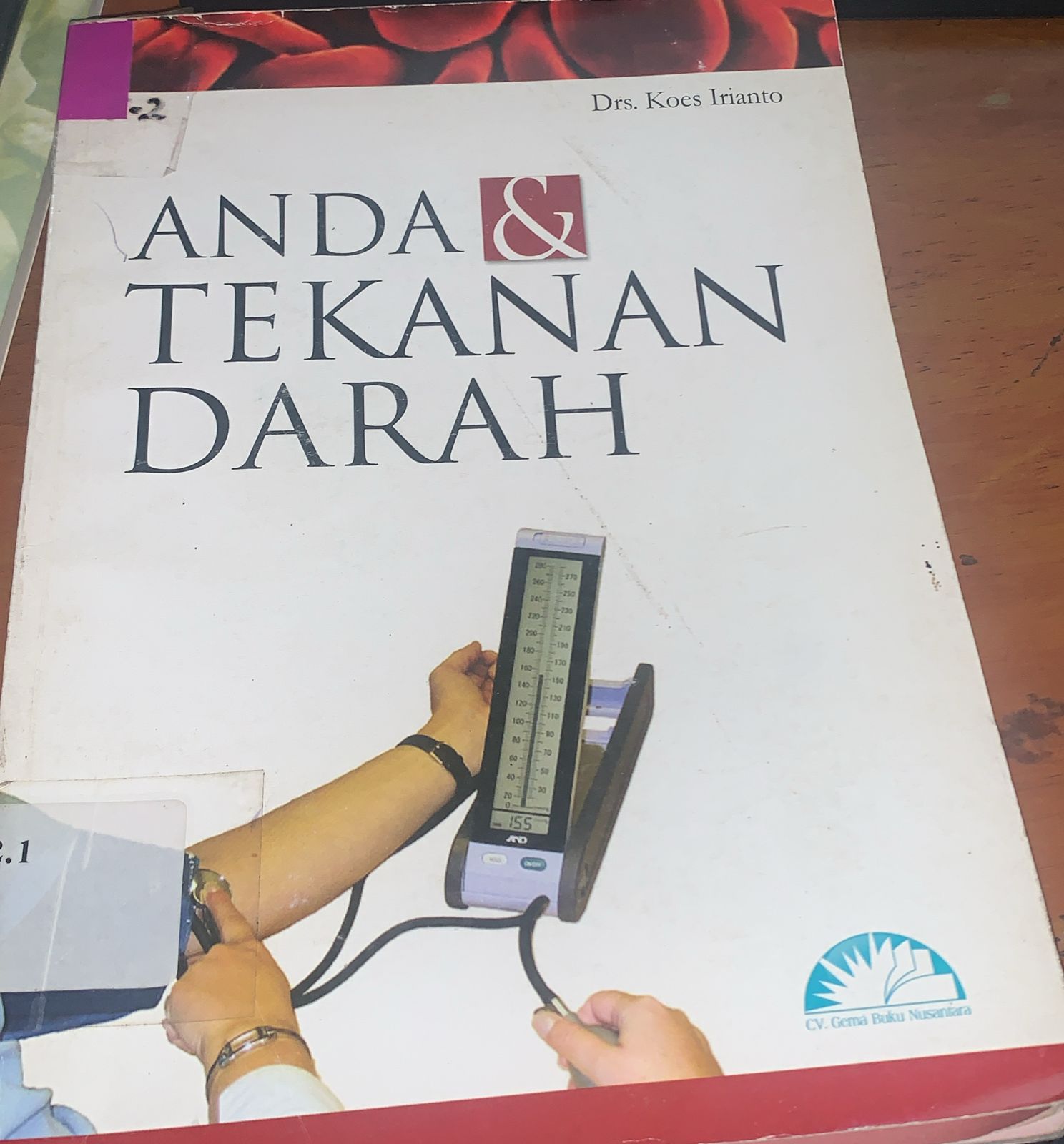 Cover Anda & Tekanan Darah / Irianto, Koes