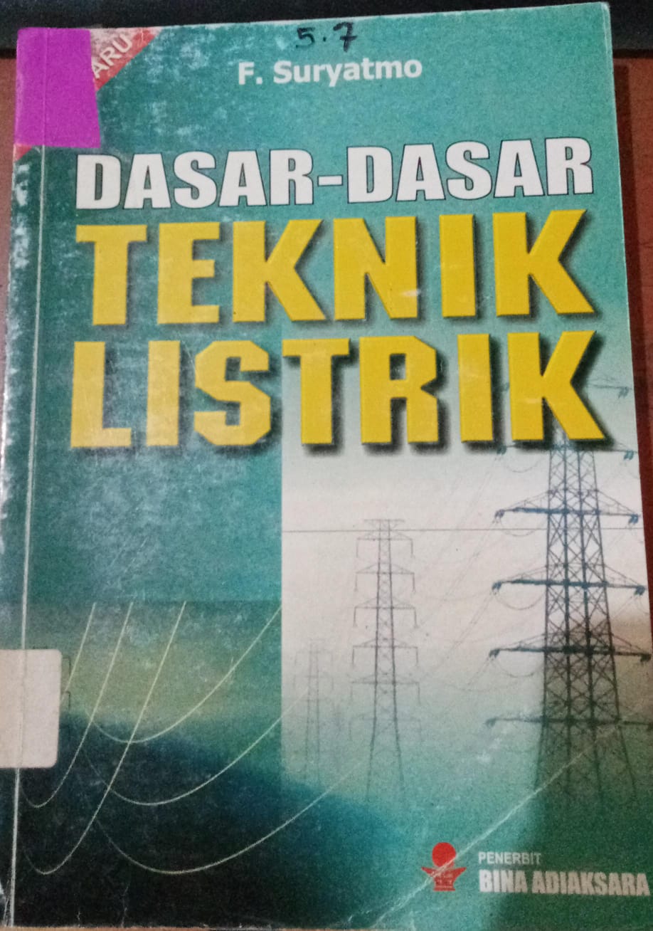 Cover Dasar-Dasar Teknik Listrik / Suryatmo