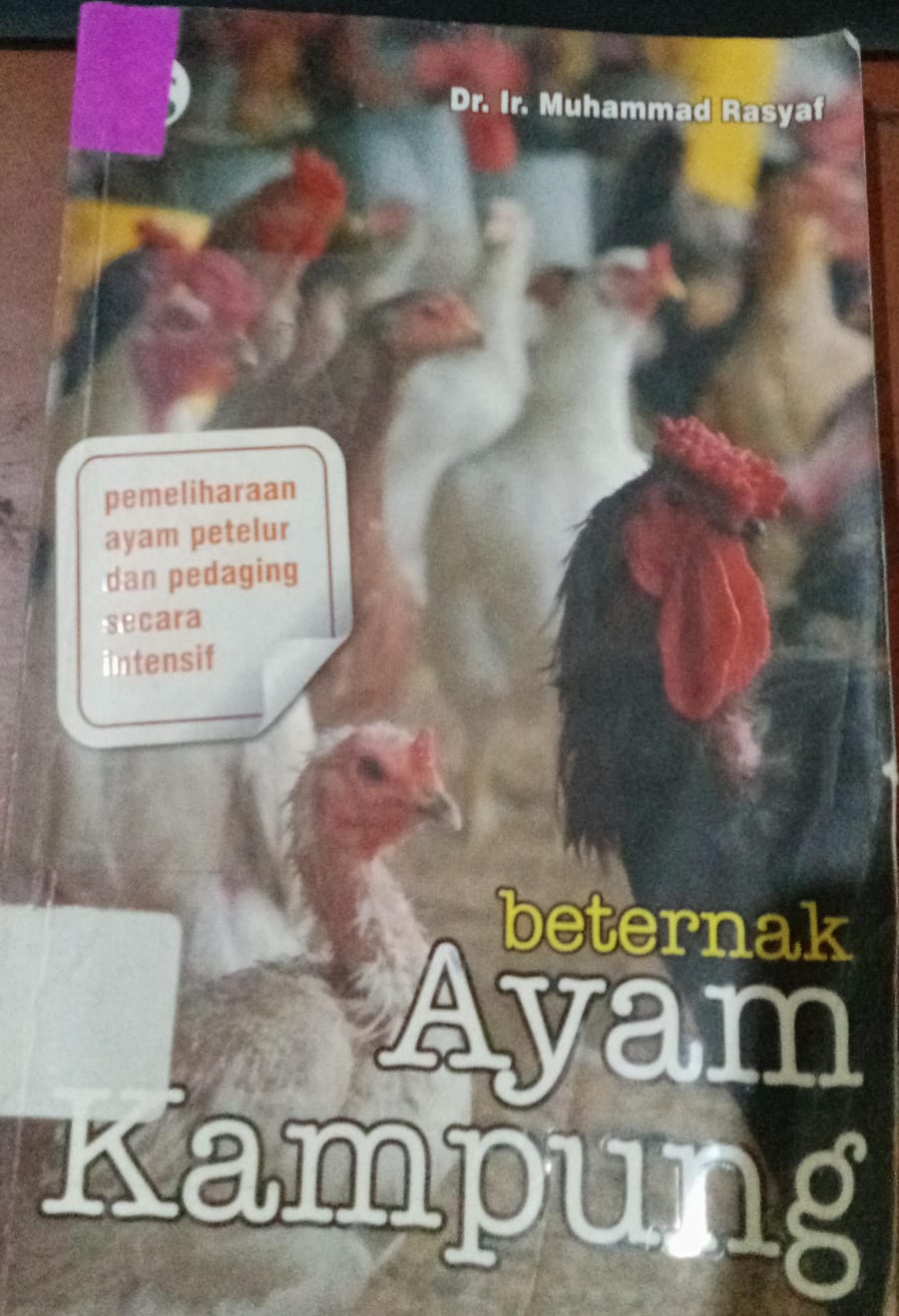 Cover Beternak Ayam Kampung / Rasyaf, Muhammad