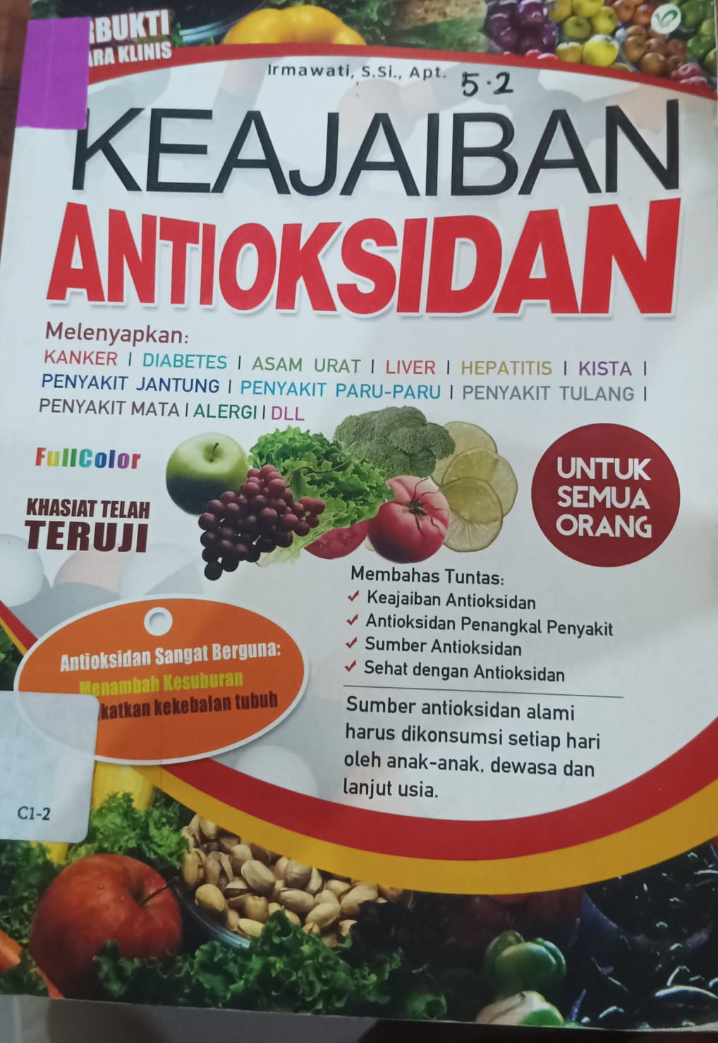 Cover Keajaiban Antioksidan / Irwati