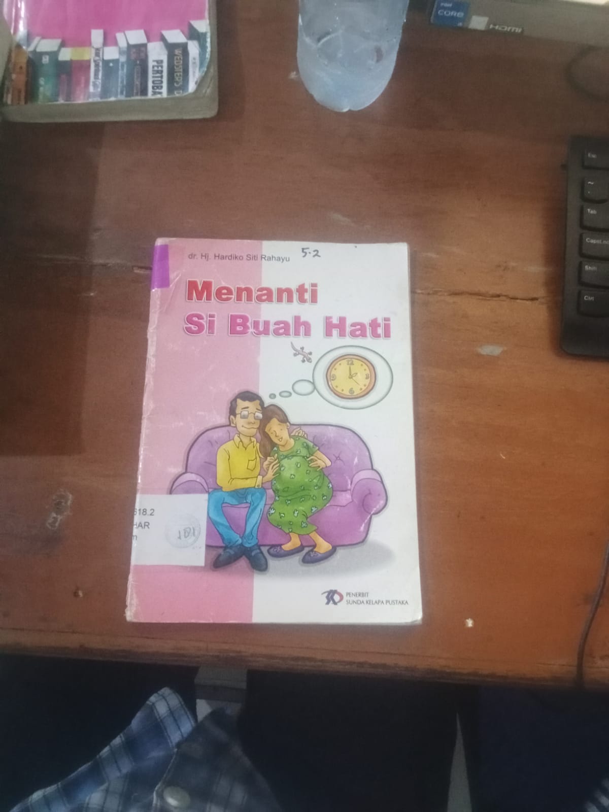Cover Menanti Si Buah Hati / Rahayu, Hardiko siti
