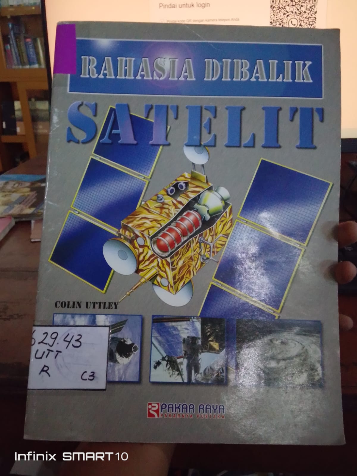 Cover Rahasia Dibalik Satelit / Uttley, Colin