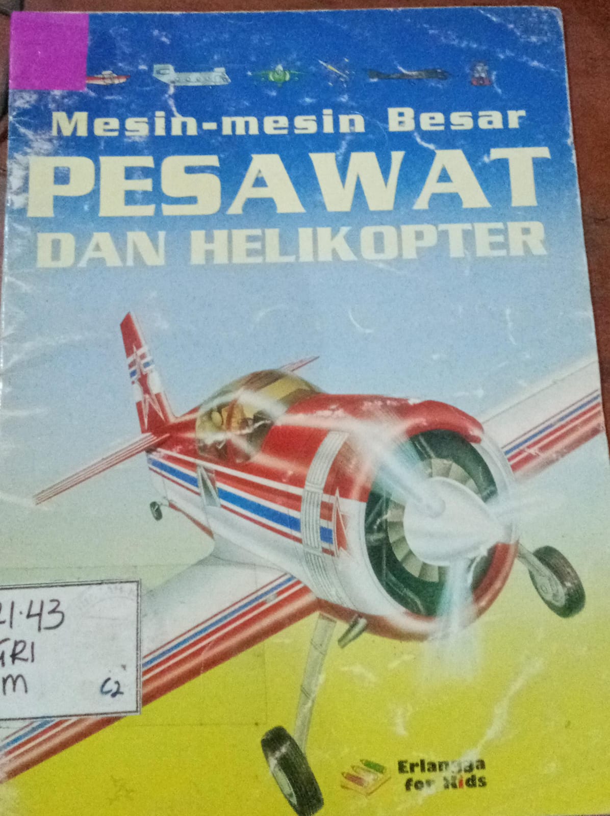 Cover Mesin-Mesin Besar Pesawat dan Helikopter / Griffoord, Clive