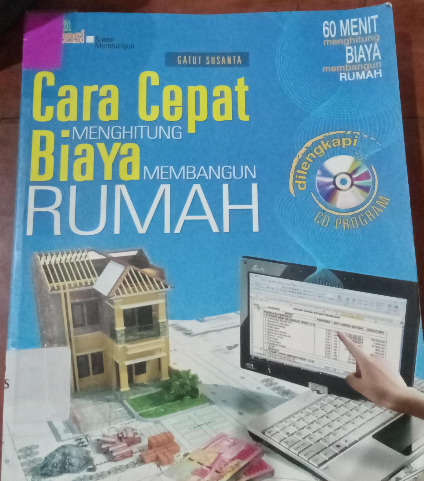 Cover Cara Cepat Mengitung Biaya Membangun Rumah / Susanta, Gatut