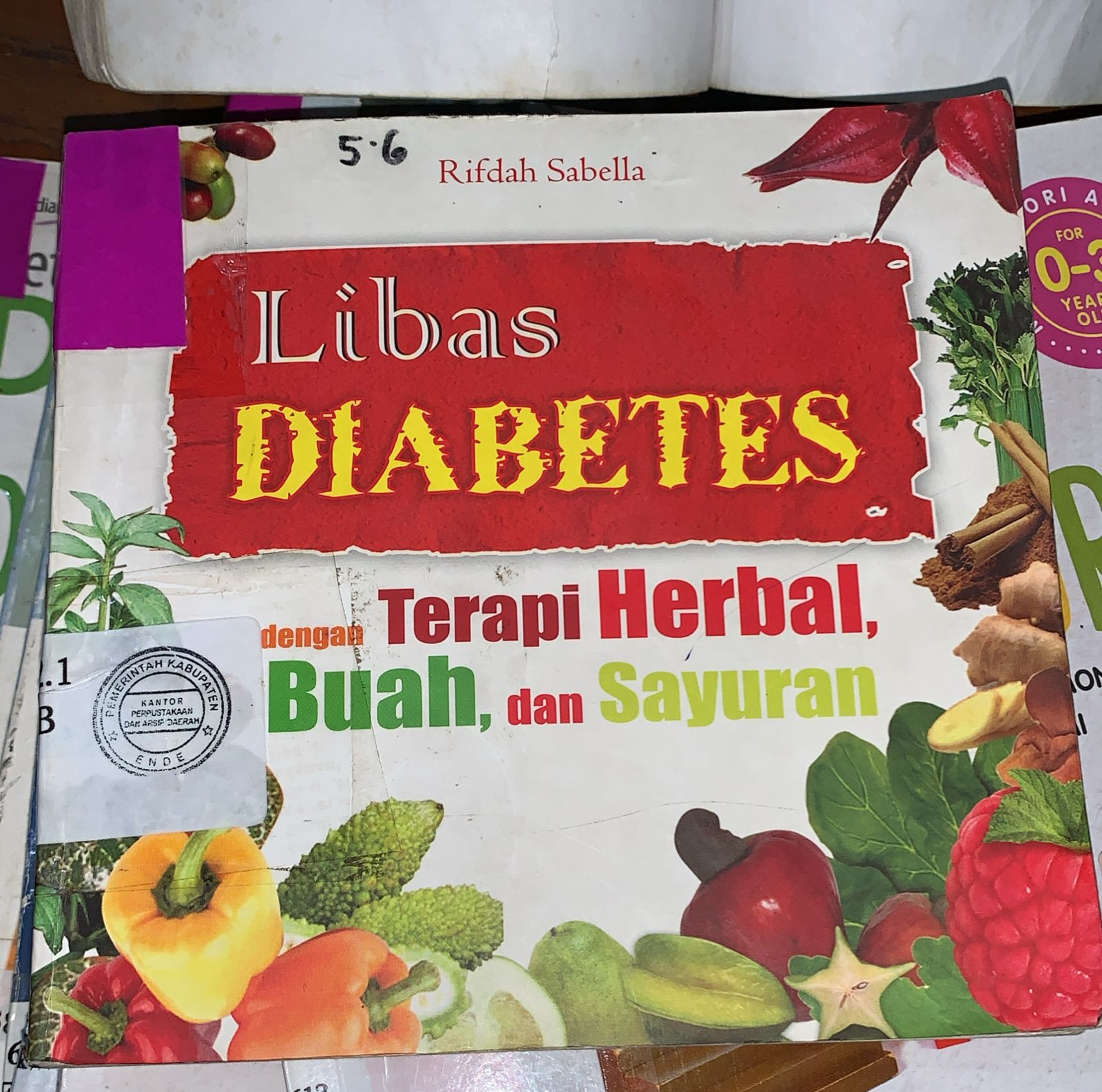 Cover Libas Diabetes; :  Dengan Terapi Buah Dan Sayuran / Sabella, Rifdah