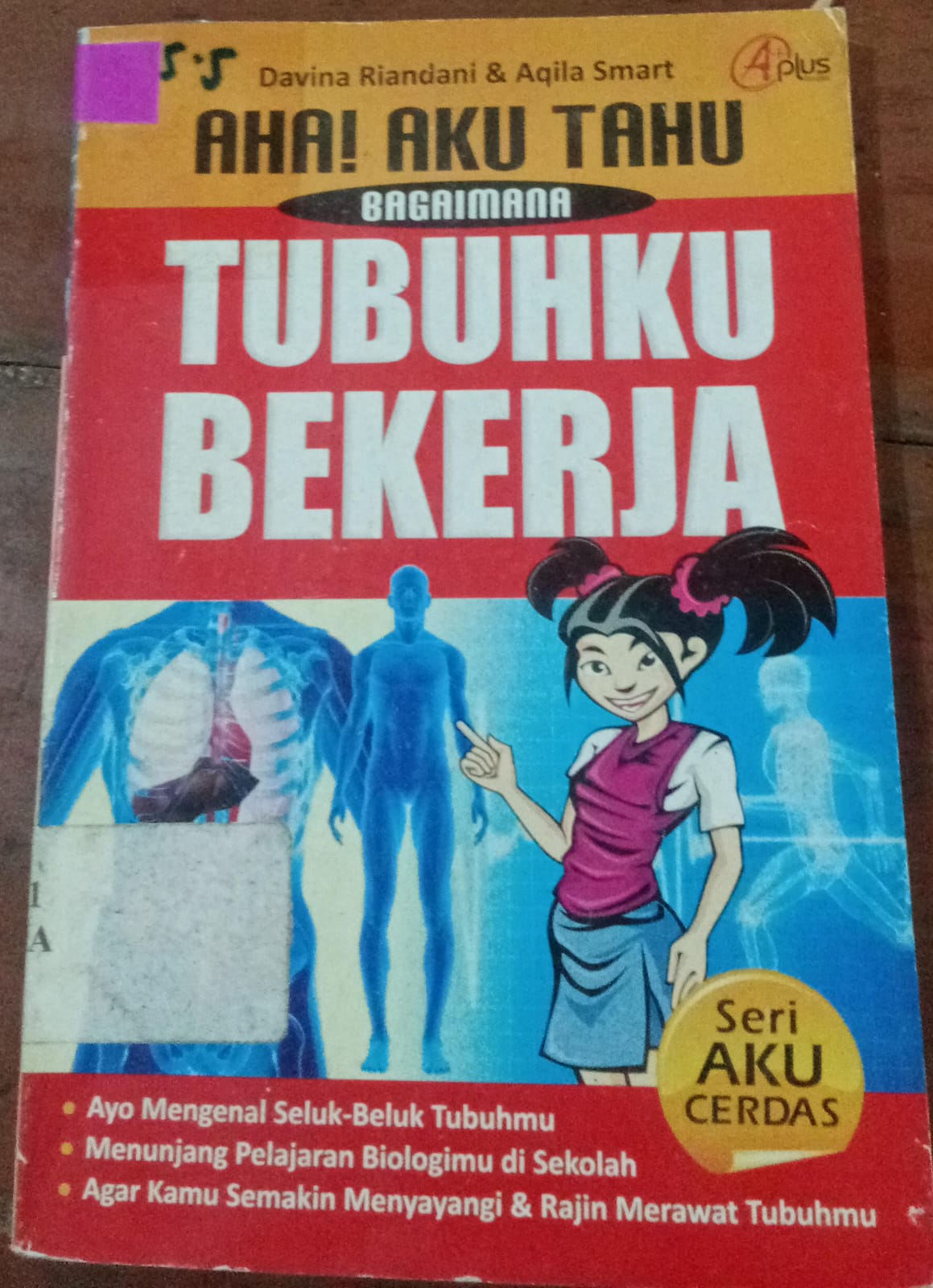 Cover Aha! Aku Tahu Bagaimana Tubuhku Bekerja / Riandani, Davina