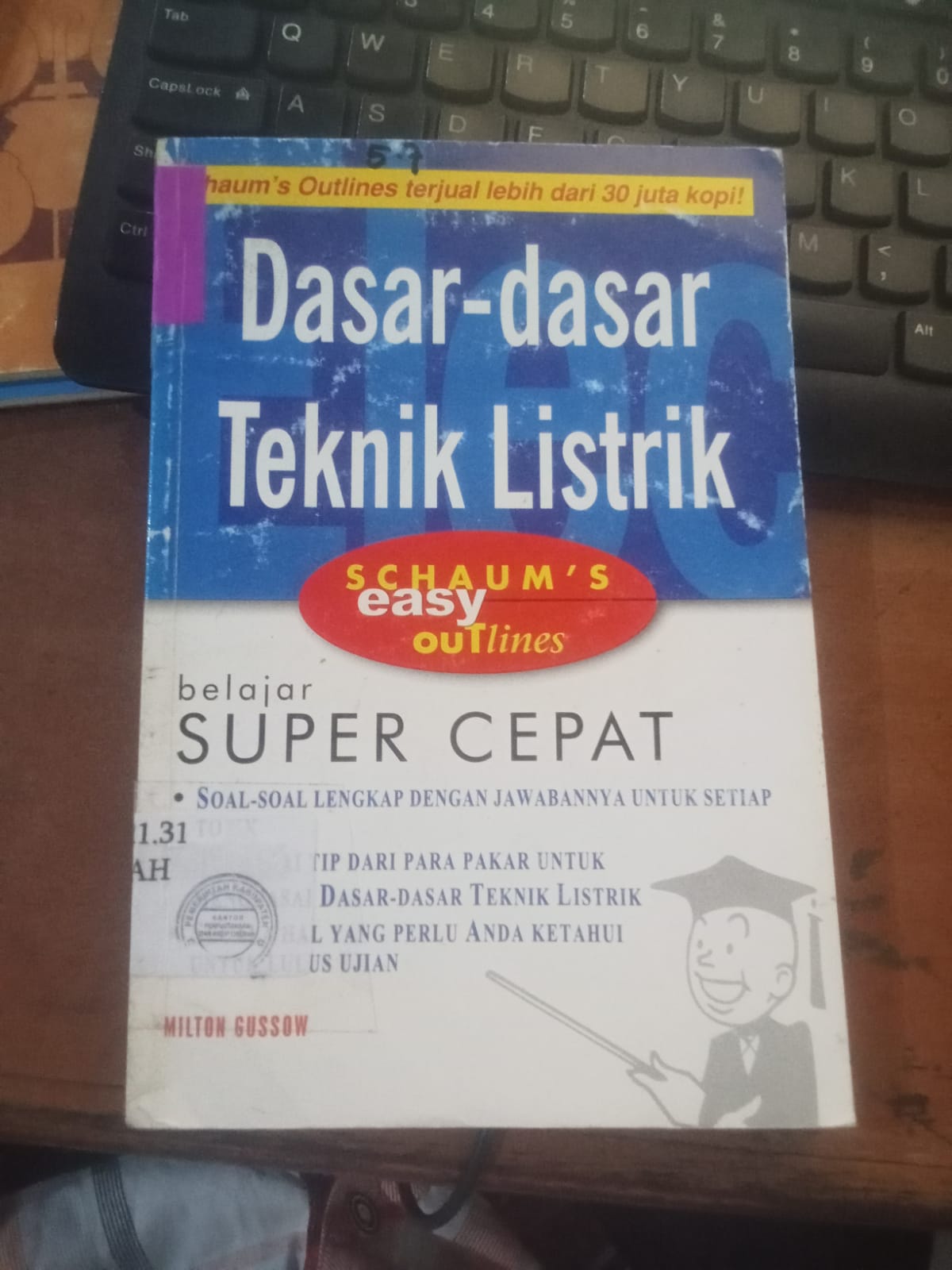 Cover Dasar-Dasar Teknik Listrik / Gussow,Milton