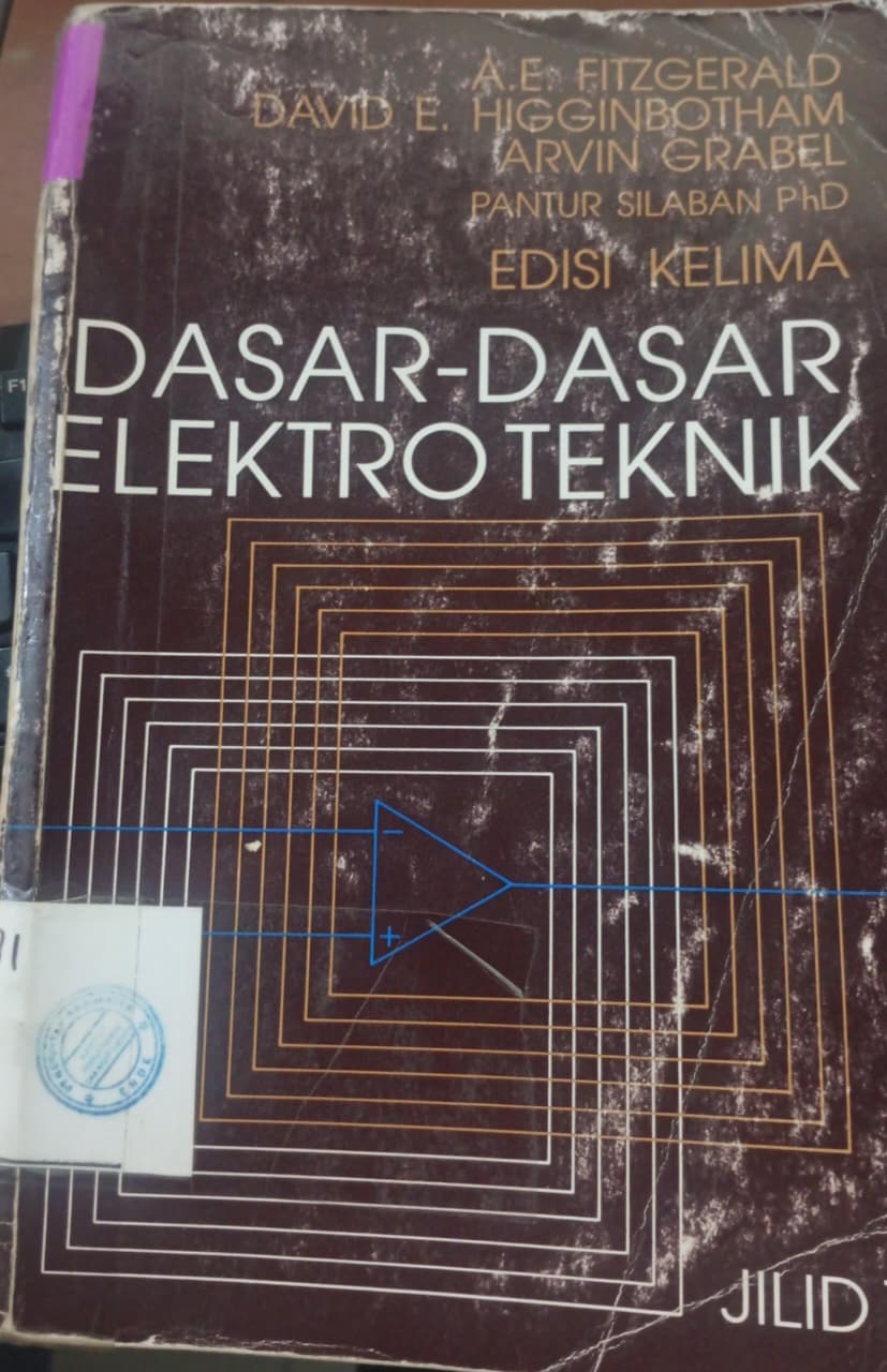 Cover Dasar-Dasar Elektroteknik / Fitzgerald, A.E