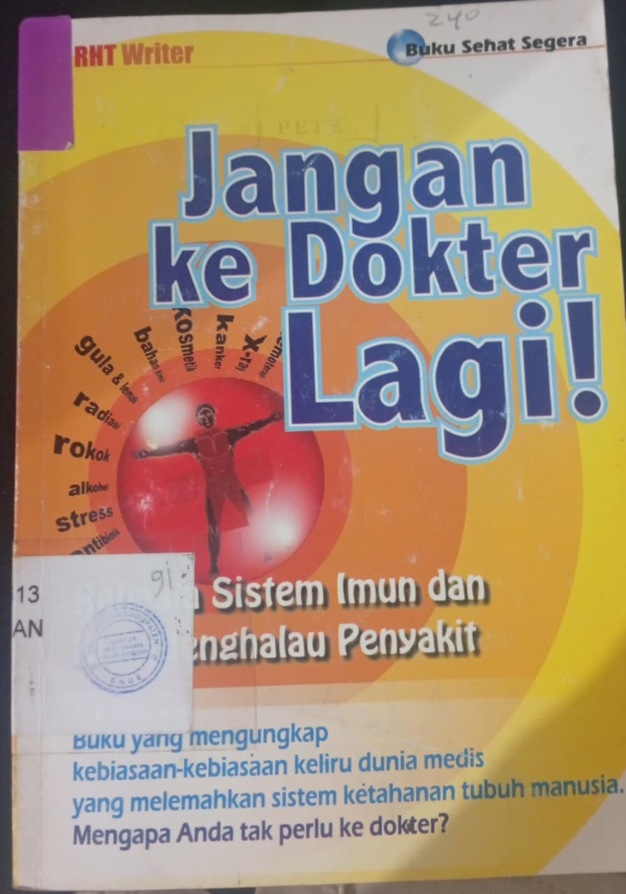 Cover jangan ke dokter lagi / Tim