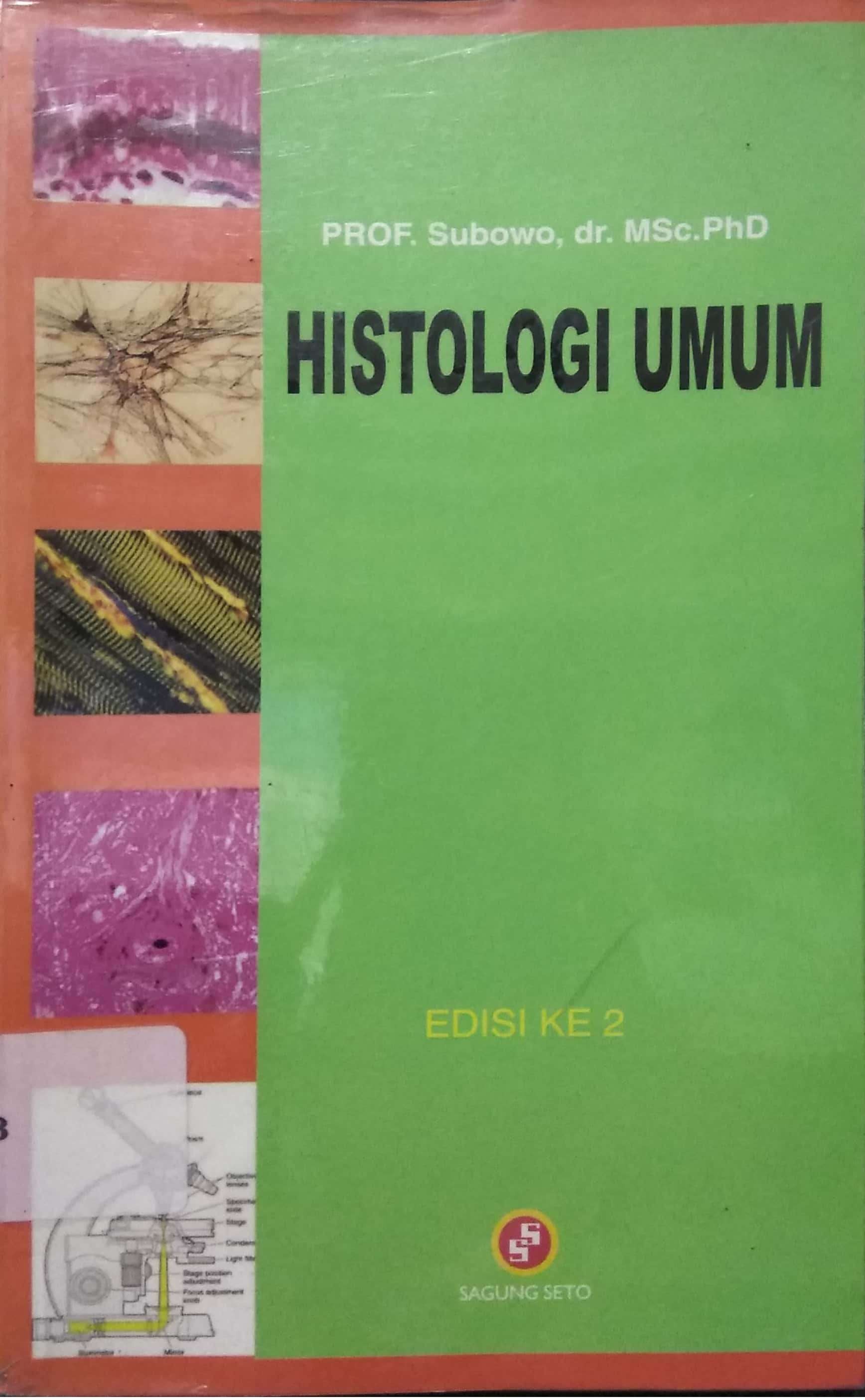Cover Histologi Umum / Subowo