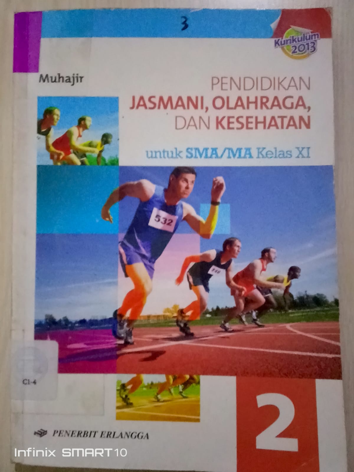 Cover Pendidikan Jasmani, Olahraga, Dan Kesehatan ; Muhajir